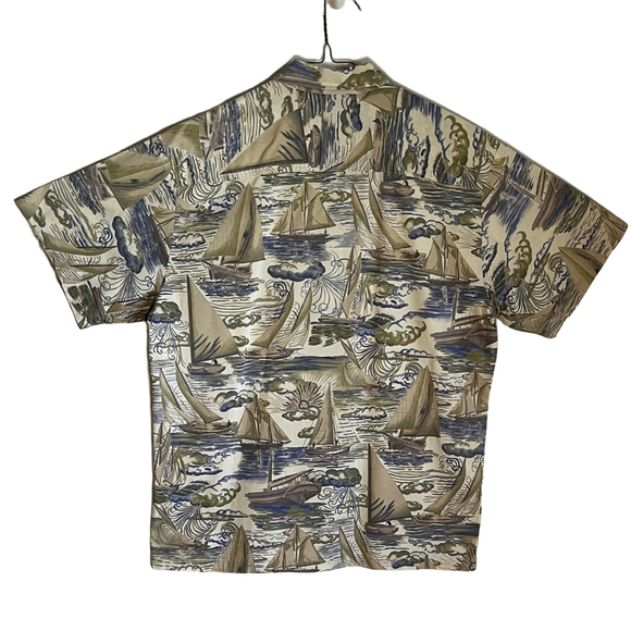 Nautical Print Men's Shirt - Picture 3 of 3